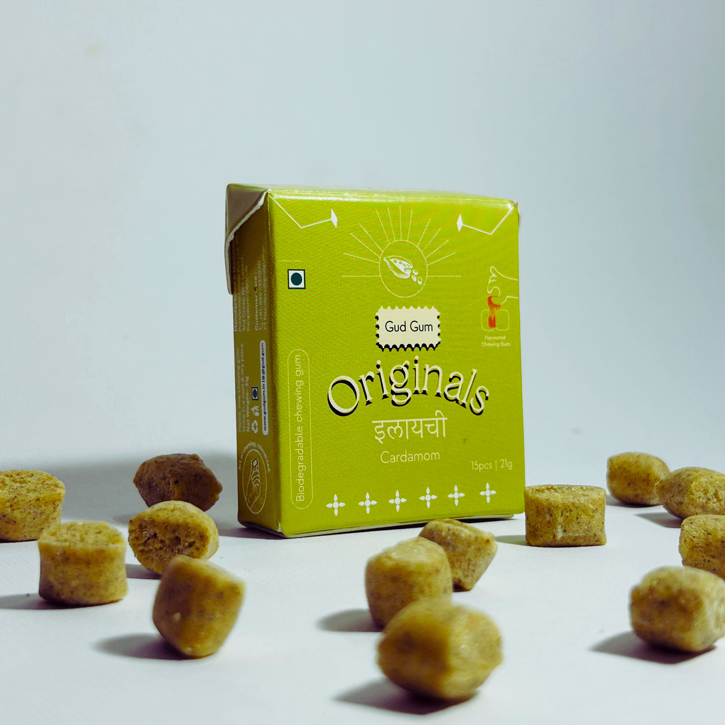Cardamom Chewing Gum (Pack of 2)