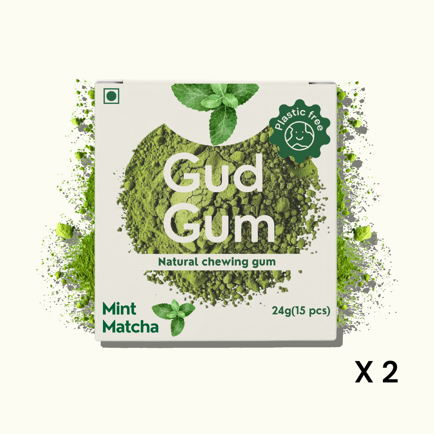 Mint Matcha Chewing Gum