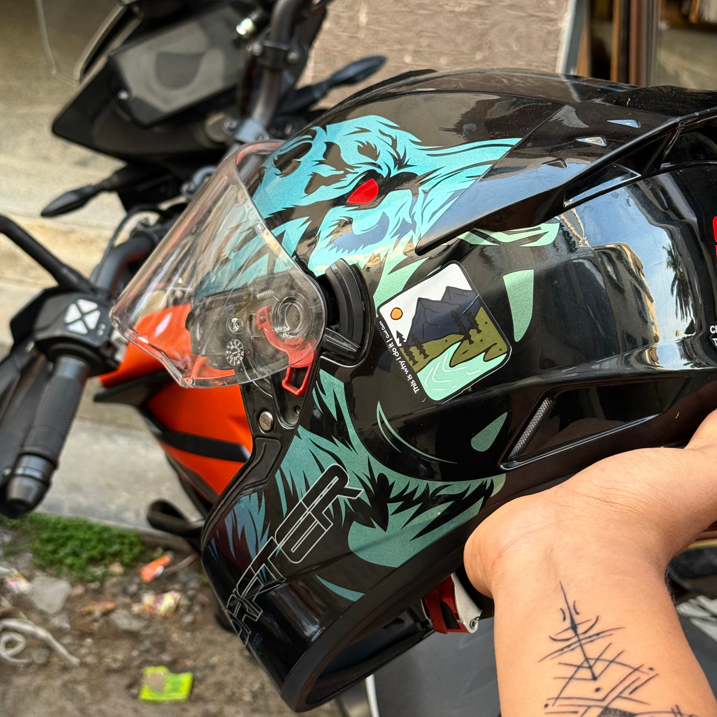 GUD VIBES Sticker sheet