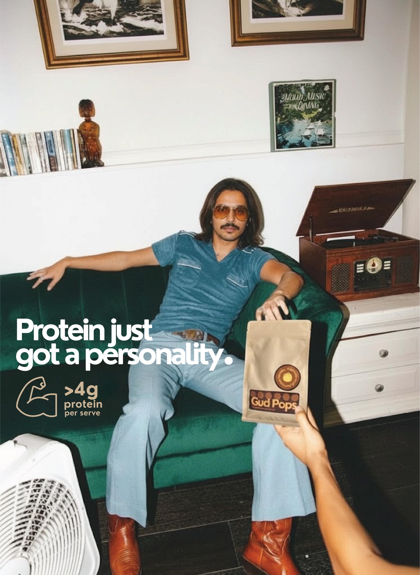 GUD POPS – Chocolate Coated Roasted Channa | High Protein | Guilt-Free Healthy Snack | Plant-Based | Crunchy Chocolate Treat