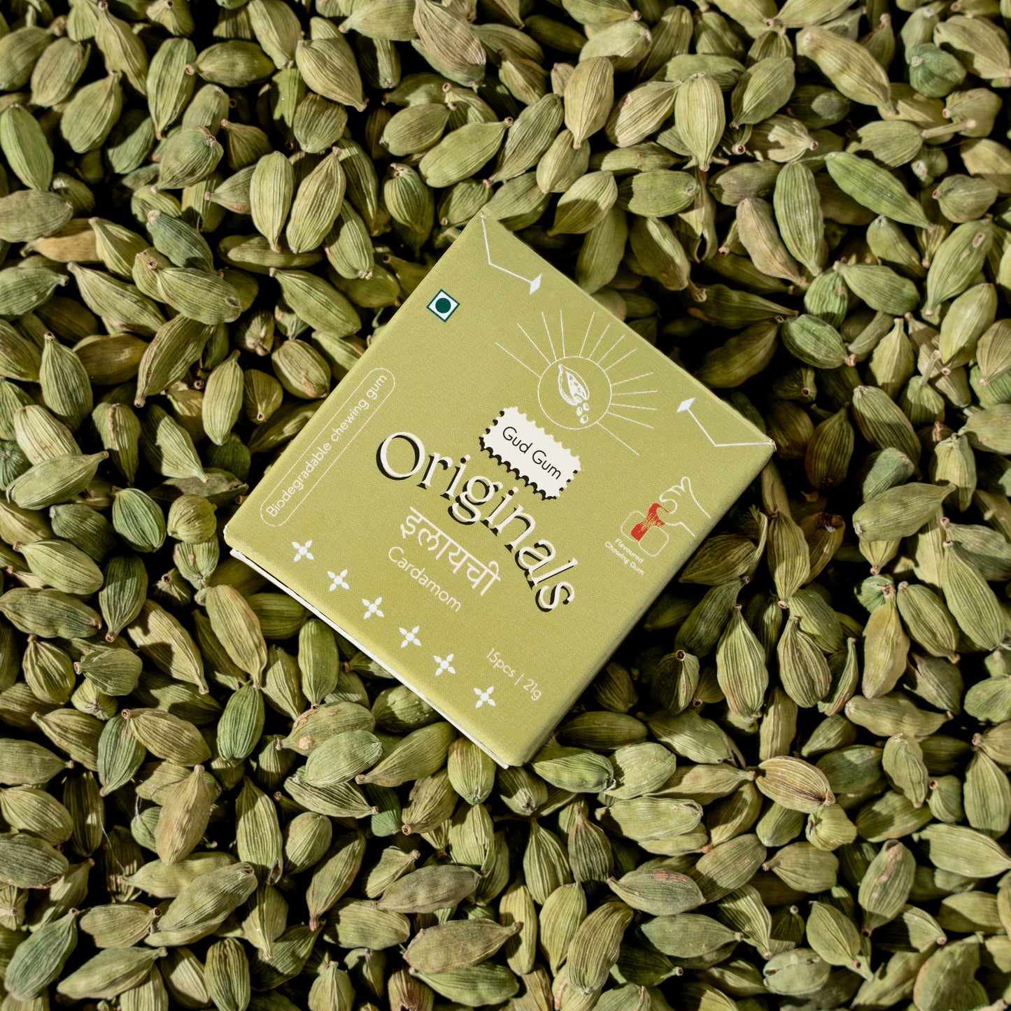 Cardamom Chewing Gum (Pack of 2)