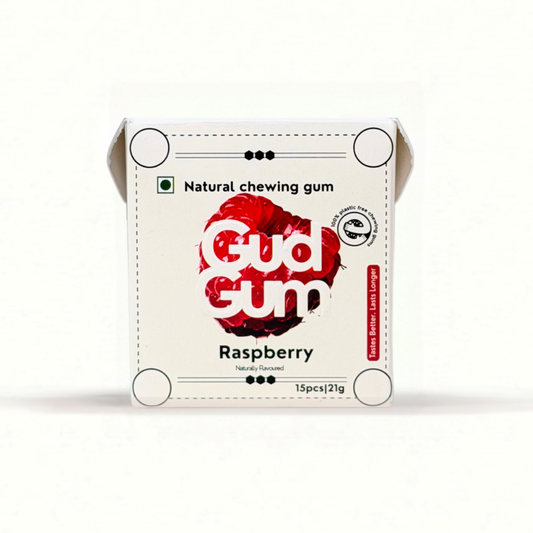 Raspberry Chewing Gum (15 chewing gums)