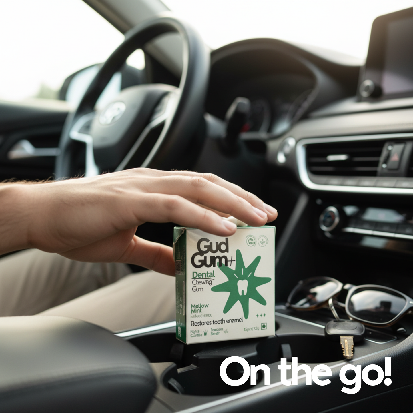 Gud Gum+ Dental Chewing Gum with nHAP