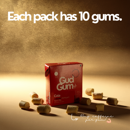 Gud Gum+ Caffeinated Gums Mini Pack