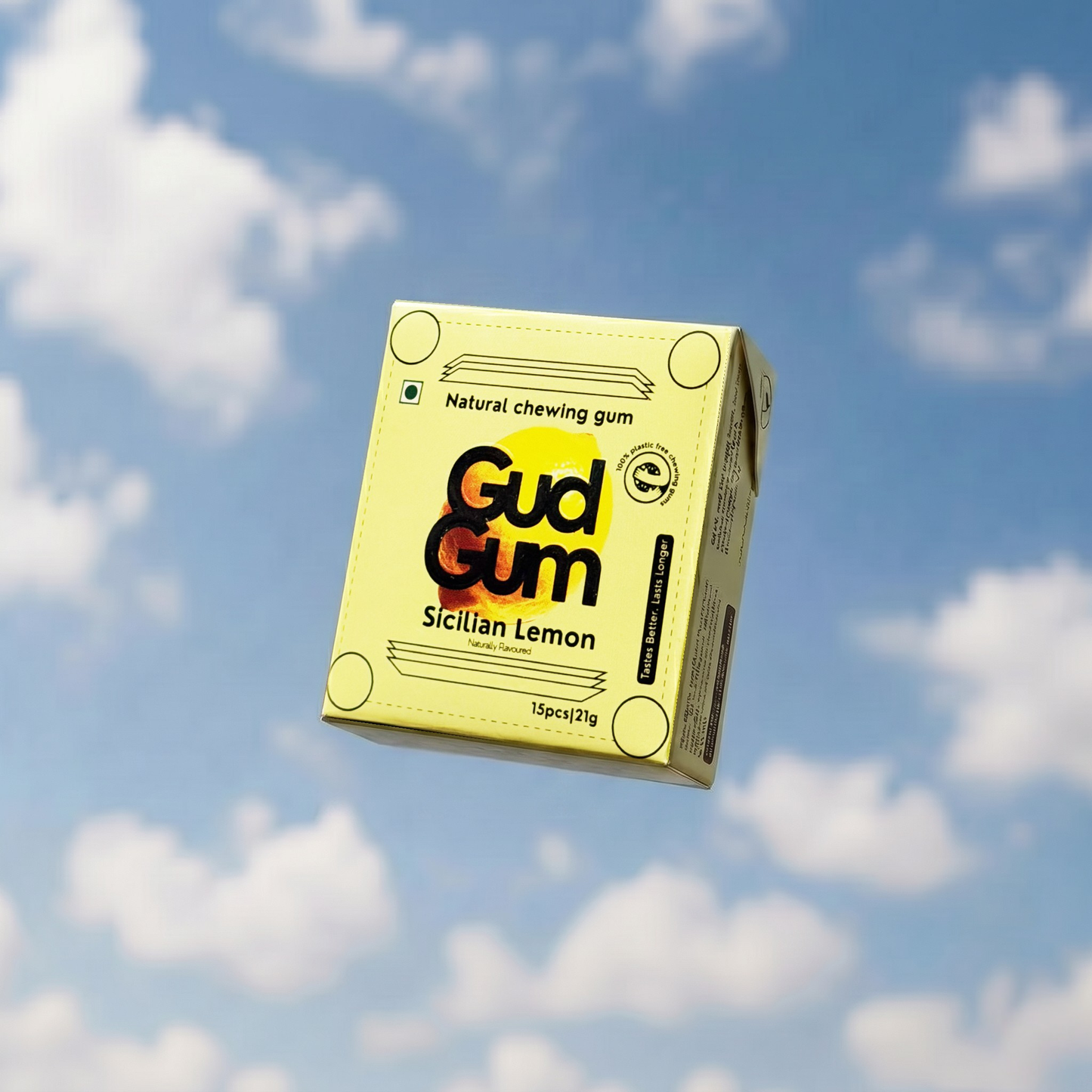 Sicilian Lemon Chewing Gum (15 chewing gums)