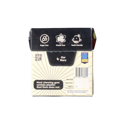 Charcoal Mint Chewing Gum (15 chewing gums)