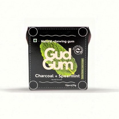 Gud Gum Mini Pack- Fruit & Mint Chewing Gum (15 chewing gums per pack)