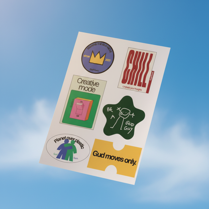 GUD VIBES Stickers