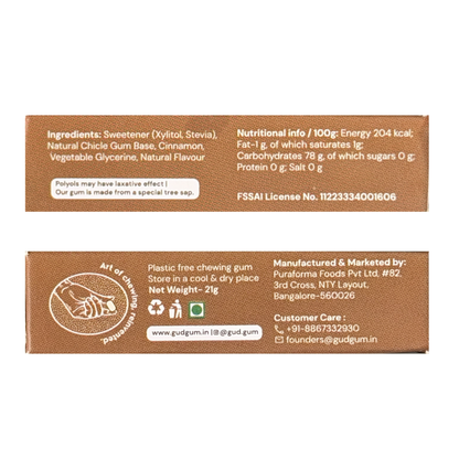 Cinnamon Chewing Gum - दालचीनी