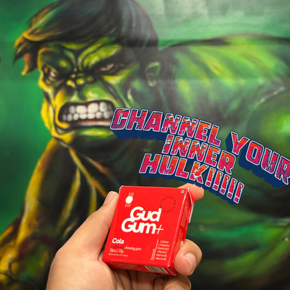 Gud Gum+ Caffeinated Gums Mini Pack