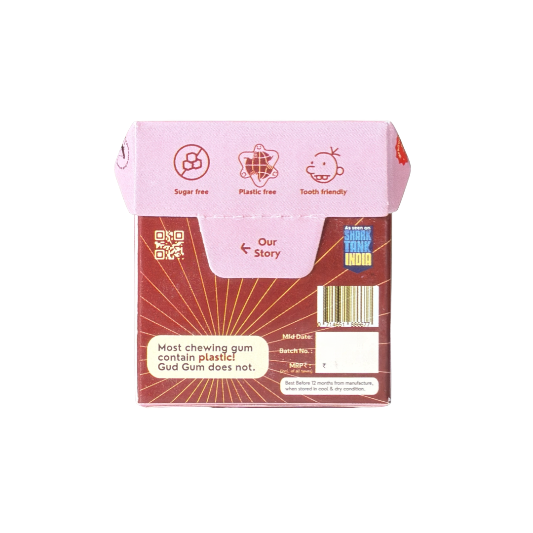 British Strawberry Chewing Gum (15 chewing gums)