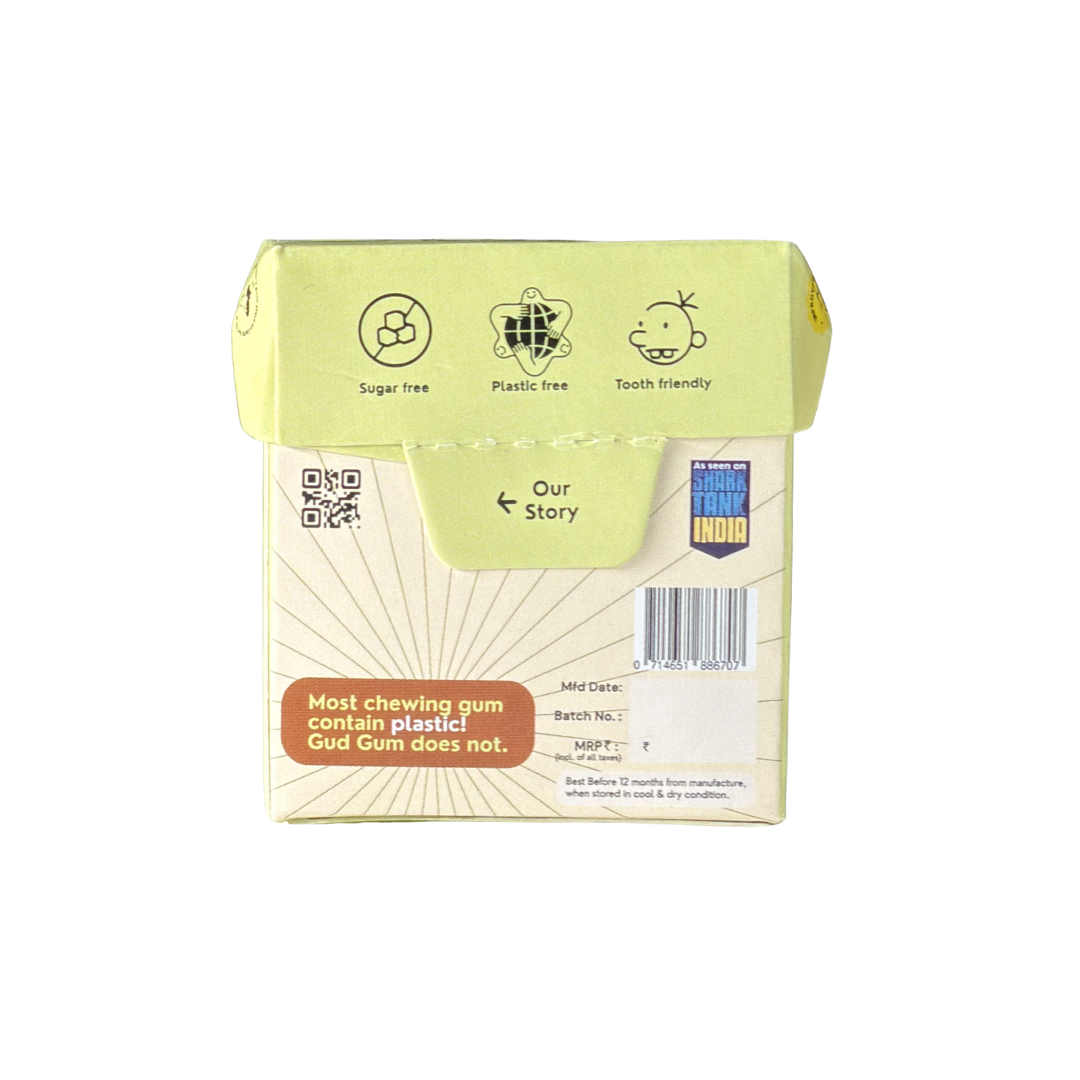 Sicilian Lemon Chewing Gum (15 chewing gums)