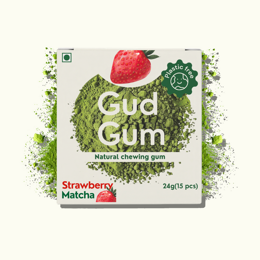 Strawberry Matcha Chewing Gum
