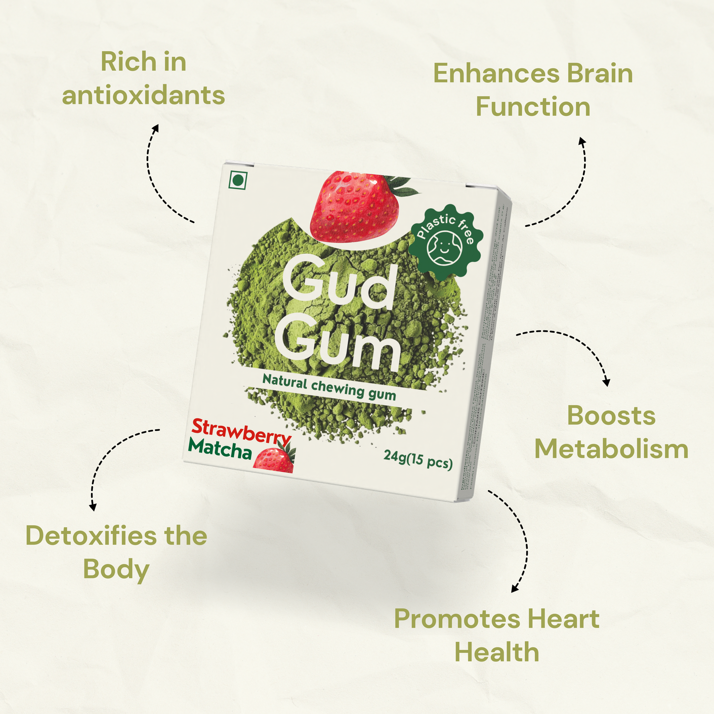 Gud Gum Matcha Mini Pack