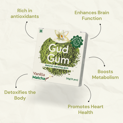 Vanilla Matcha Chewing Gum
