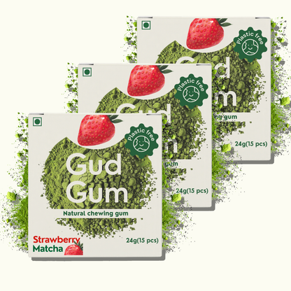 Strawberry Matcha Chewing Gum
