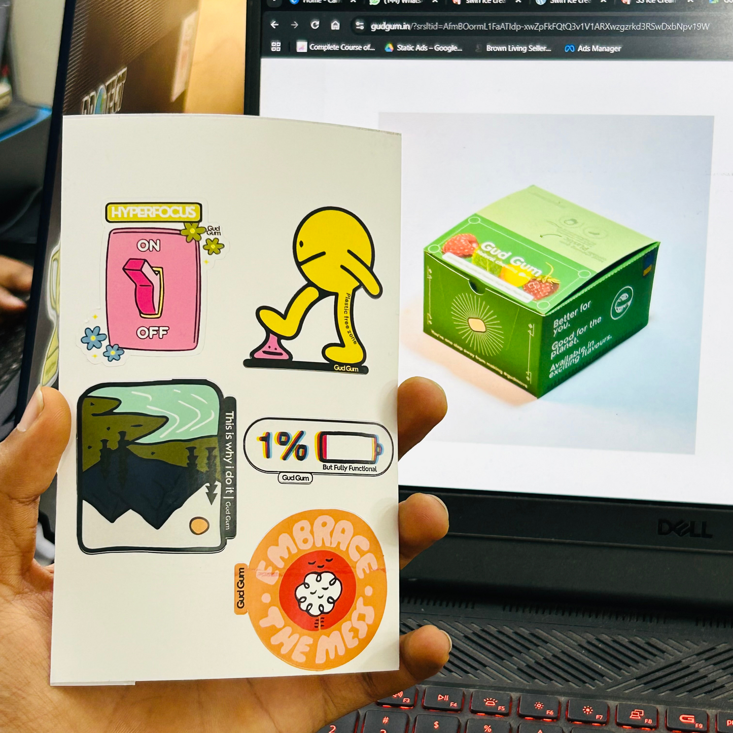 The Share Pack - 16 Packs of your favourite Gud Gum Flavours