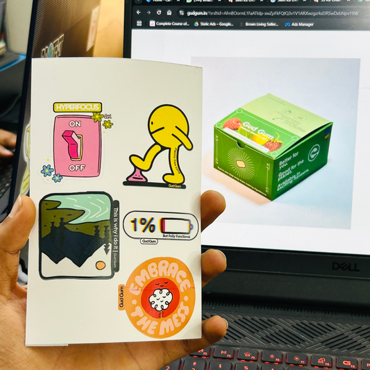 GUD VIBES Sticker sheet