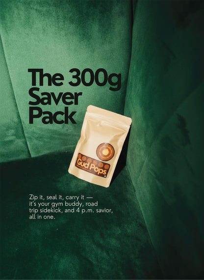 GUD POPS – Chocolate Coated Roasted Channa | High Protein | Guilt-Free Healthy Snack | Plant-Based | Crunchy Chocolate Treat