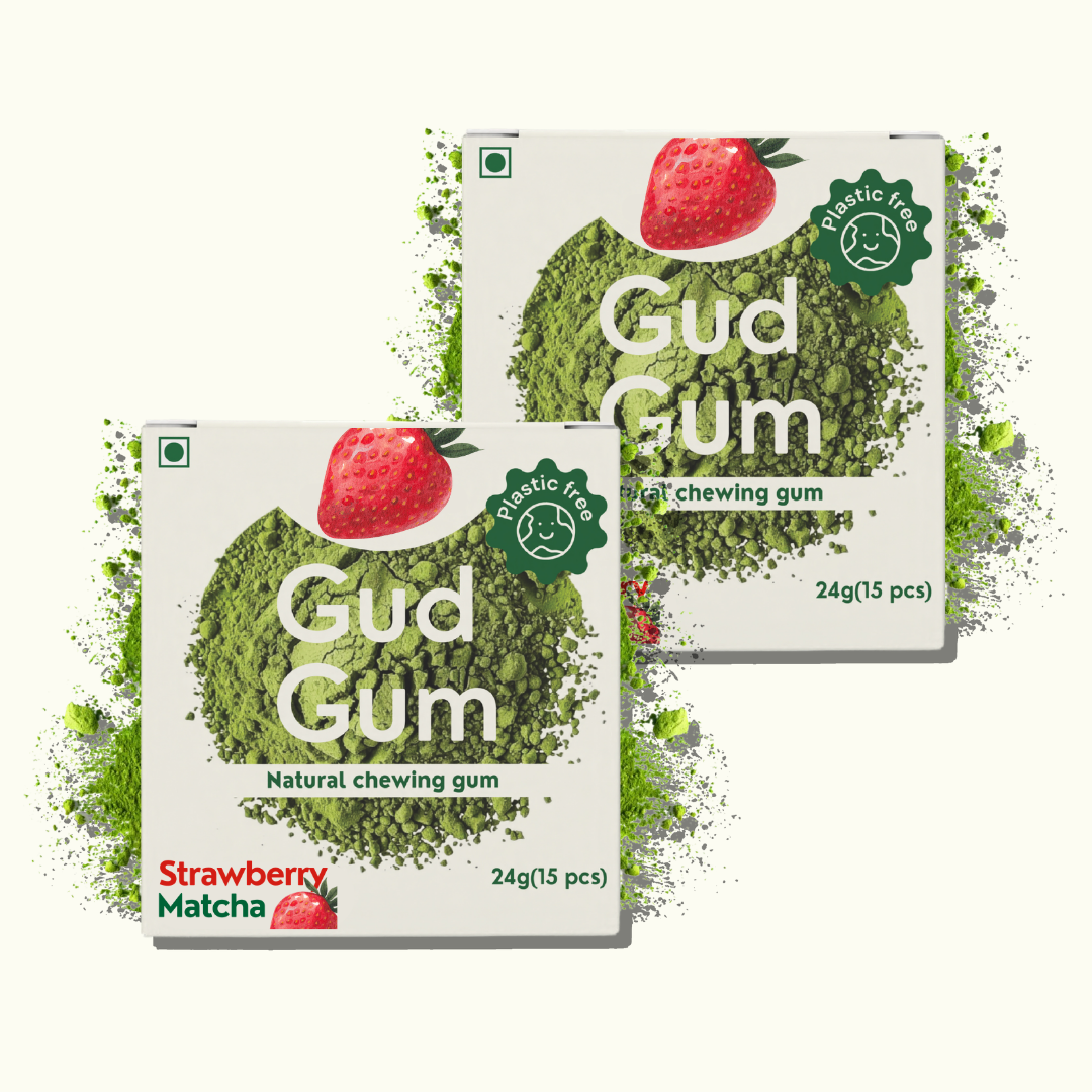 Strawberry Matcha Chewing Gum